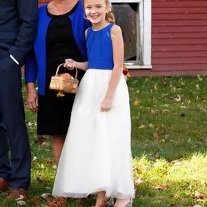 Bill Levkoff Horizon Blue Girls’ Dress